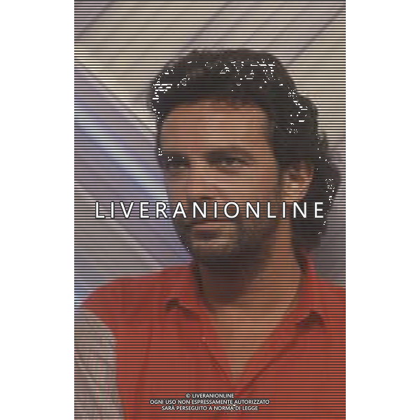DIAP-RETROSPETTIVA ALAN SORRENTI CANTANTE NELLA FOTO ALAN SORRENTI NELL\'ANNO 1983 AG ADO LIVERANI SAS