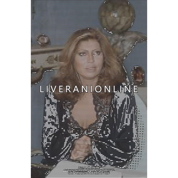 DIAP-RETROSPETTIVA ALIDA CHELLI ATTRICE NELLA FOTO ALIDA CHELLI NELLA TRASMISSIONE TELEVISIVA “CI PENSIAMO LUNEDI‘ “ NELL\'ANNO 1983 A ROMA FOTO EDGRADO DELLA SCORCIOSA-AG ALDO LIVERANI SAS