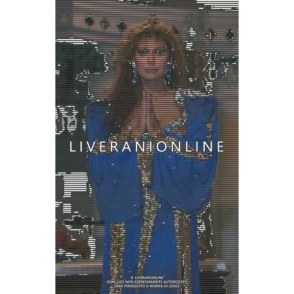 DIAP-RETROSPETTIVA ALIDA CHELLI ATTRICE NELLA FOTO ALIDA CHELLI NELLA TRASMISSIONE TELEVISIVA “CI PENSIAMO LUNEDI‘ “ NELL\'ANNO 1983 A ROMA FOTO EDGRADO DELLA SCORCIOSA-AG ALDO LIVERANI SAS