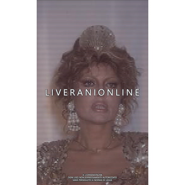DIAP-RETROSPETTIVA ALIDA CHELLI ATTRICE NELLA FOTO ALIDA CHELLI NELLA TRASMISSIONE TELEVISIVA “CI PENSIAMO LUNEDI‘ “ NELL\'ANNO 1983 A ROMA FOTO EDGRADO DELLA SCORCIOSA-AG ALDO LIVERANI SAS