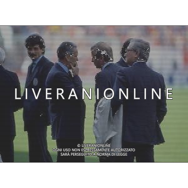 Juventus - Liverpool finale Champions League Stadio Heysel di Bruxelles 29/05/1985 nella foto Giovanni Trapattoni ph archivio agenzia aldo liverani