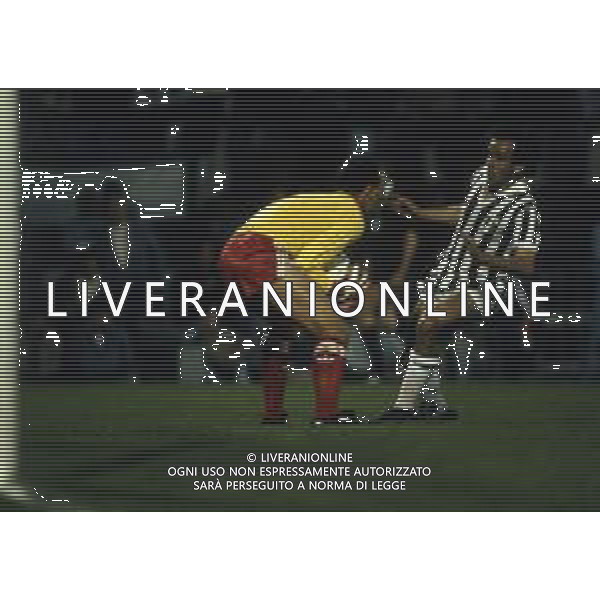 29-05-1985 STADIO HEYSEL FINALE DI COPPA DEI CAMPIONI JUVENTUS LIVERPOOL NELLA FOTO MICHEL PLATINI AG ALDO LIVERANI SAS
