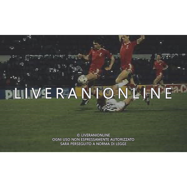 29-05-1985 STADIO HEYSEL FINALE DI COPPA DEI CAMPIONI JUVENTUS LIVERPOOL NELLA FOTO AZIONE DI GIOCO AG ALDO LIVERANI SAS