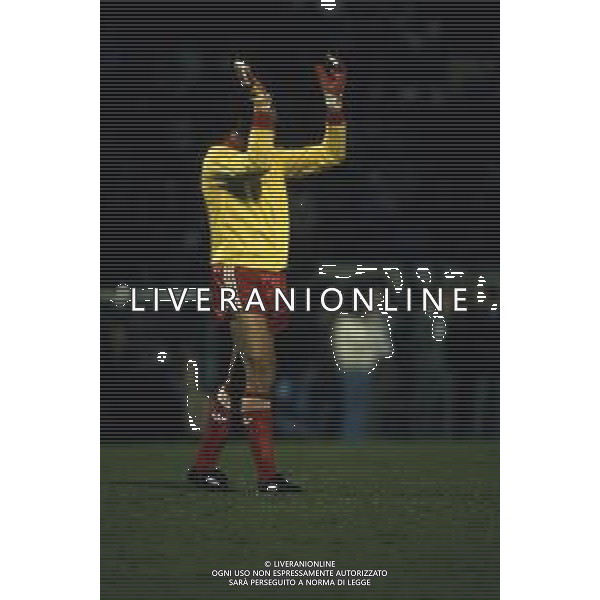 29-05-1985 STADIO HEYSEL FINALE DI COPPA DEI CAMPIONI JUVENTUS LIVERPOOL NELLA FOTO AZIONE DI GIOCO AG ALDO LIVERANI SAS