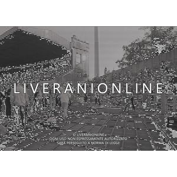 29-05-1985 STADIO HEYSEL FINALE DI COPPA DEI CAMPIONI JUVENTUS LIVERPOOL NELLA FOTO INCIDENTI PRIMA DELLA PARTITA CON LA MORTE DI 39 TIFOSI AG ALDO LIVERANI SAS