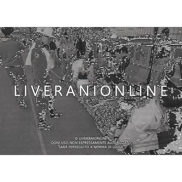29-05-1985 STADIO HEYSEL FINALE DI COPPA DEI CAMPIONI JUVENTUS LIVERPOOL NELLA FOTO INCIDENTI PRIMA DELLA PARTITA CON LA MORTE DI 39 TIFOSI AG ALDO LIVERANI SAS