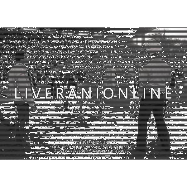 29-05-1985 STADIO HEYSEL FINALE DI COPPA DEI CAMPIONI JUVENTUS LIVERPOOL NELLA FOTO INCIDENTI PRIMA DELLA PARTITA CON LA MORTE DI 39 TIFOSI AG ALDO LIVERANI SAS