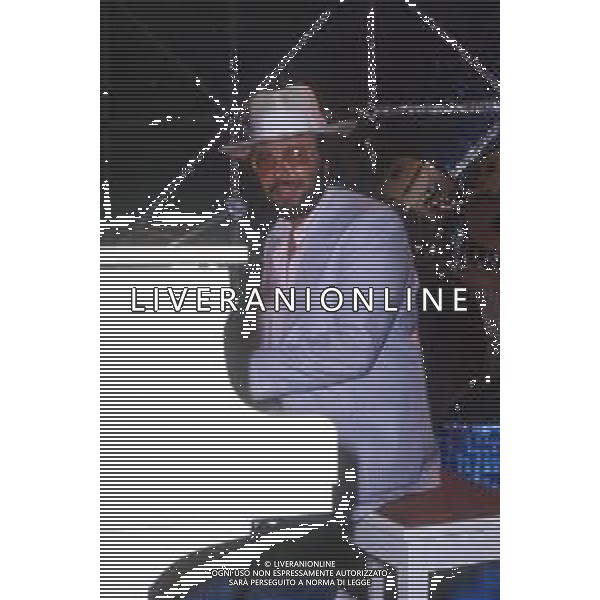 DIAP-RETROSPETTIVA ANTONELLO VENDITTI CANTANTE NELLA FOTO ANTONELLO VENDITTI A SAINT VINCENT ESTATE NELL\'ANNO 1983 AG ALDO LIVERANI SAS