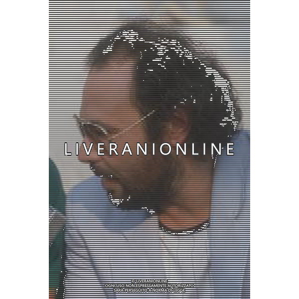 DIAP-RETROSPETTIVA ANTONELLO VENDITTI CANTANTE NELLA FOTO ANTONELLO VENDITTI A SAINT VINCENT ESTATE NELL\'ANNO 1983 AG ALDO LIVERANI SAS