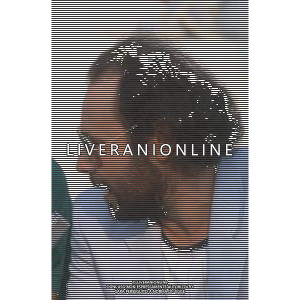 DIAP-RETROSPETTIVA ANTONELLO VENDITTI CANTANTE NELLA FOTO ANTONELLO VENDITTI A SAINT VINCENT ESTATE NELL\'ANNO 1983 AG ALDO LIVERANI SAS