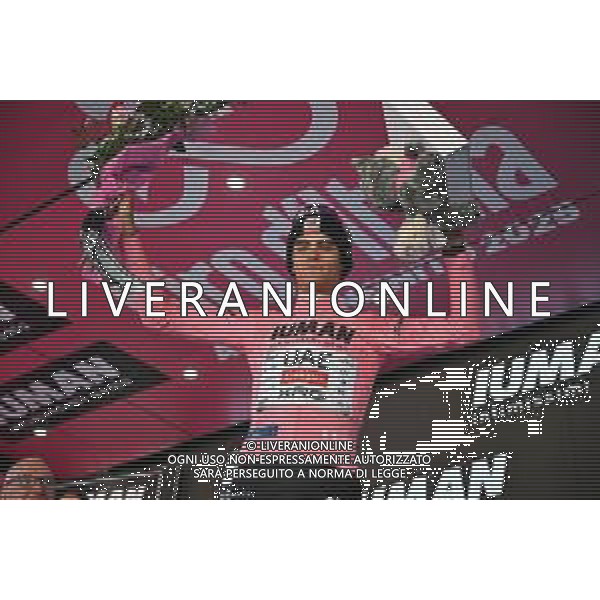 30-05-2025 Giro D\'italia; Tappa 19 Biella - Champoluc; 2025, Uae Team Emirates - Xrg; Del Toro Romero, Isaac; Champoluc; ©SIROTTI - AGENZIA ALDO LIVERANI SAS