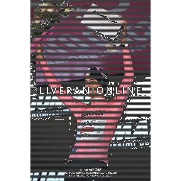 30-05-2025 Giro D\'italia; Tappa 19 Biella - Champoluc; 2025, Uae Team Emirates - Xrg; Del Toro Romero, Isaac; Champoluc; ©SIROTTI - AGENZIA ALDO LIVERANI SAS