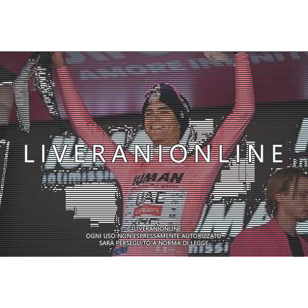30-05-2025 Giro D\'italia; Tappa 19 Biella - Champoluc; 2025, Uae Team Emirates - Xrg; Del Toro Romero, Isaac; Champoluc; ©SIROTTI - AGENZIA ALDO LIVERANI SAS