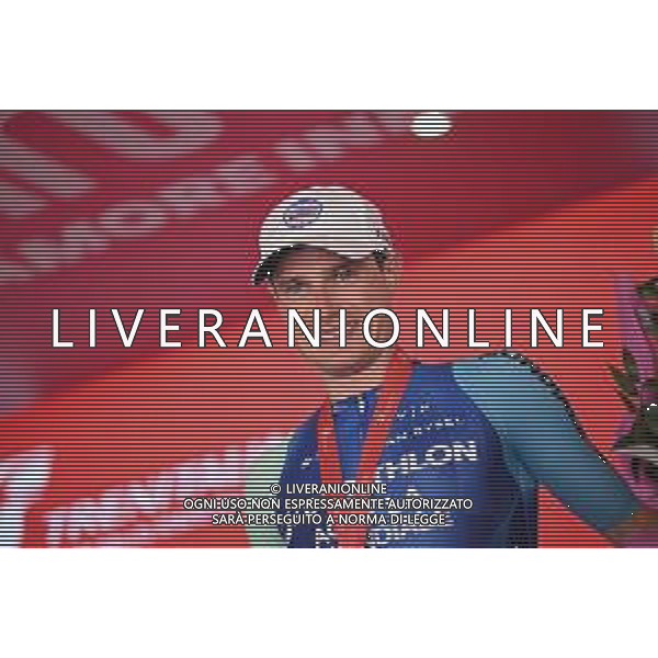 30-05-2025 Giro D\'italia; Tappa 19 Biella - Champoluc; 2025, Decathlon - Ag2r La Mondiale; Prodhomme, Nicolas; Champoluc; ©SIROTTI - AGENZIA ALDO LIVERANI SAS