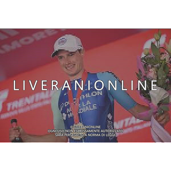 30-05-2025 Giro D\'italia; Tappa 19 Biella - Champoluc; 2025, Decathlon - Ag2r La Mondiale; Prodhomme, Nicolas; Champoluc; ©SIROTTI - AGENZIA ALDO LIVERANI SAS