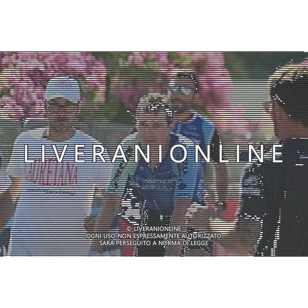 30-05-2025 Giro D\'italia; Tappa 19 Biella - Champoluc; 2025, Decathlon - Ag2r La Mondiale; Prodhomme, Nicolas; Champoluc; ©SIROTTI - AGENZIA ALDO LIVERANI SAS