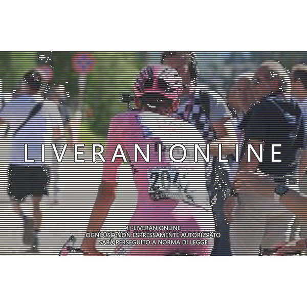 30-05-2025 Giro D\'italia; Tappa 19 Biella - Champoluc; 2025, Uae Team Emirates - Xrg; Del Toro Romero, Isaac; Champoluc; ©SIROTTI - AGENZIA ALDO LIVERANI SAS