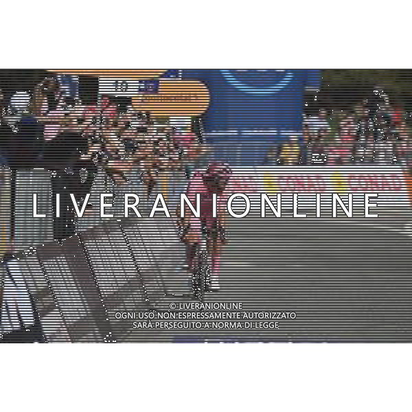 30-05-2025 Giro D\'italia; Tappa 19 Biella - Champoluc; 2025, Uae Team Emirates - Xrg; 2025, Ef Education - Easypost; Del Toro Romero, Isaac; Carapaz Antonio, Richard Antonio; Champoluc; ©SIROTTI - AGENZIA ALDO LIVERANI SAS