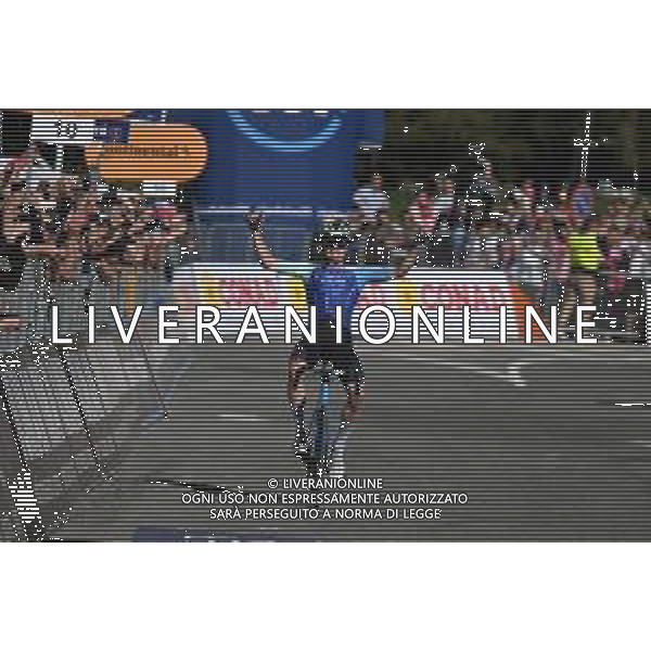 30-05-2025 Giro D\'italia; Tappa 19 Biella - Champoluc; 2025, Decathlon - Ag2r La Mondiale; Prodhomme, Nicolas; Champoluc; ©SIROTTI - AGENZIA ALDO LIVERANI SAS