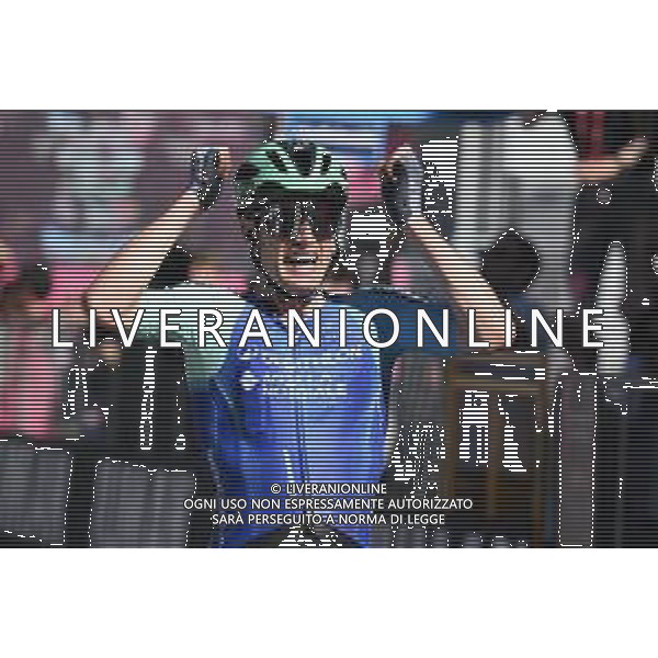 30-05-2025 Giro D\'italia; Tappa 19 Biella - Champoluc; 2025, Decathlon - Ag2r La Mondiale; Prodhomme, Nicolas; Champoluc; ©SIROTTI - AGENZIA ALDO LIVERANI SAS