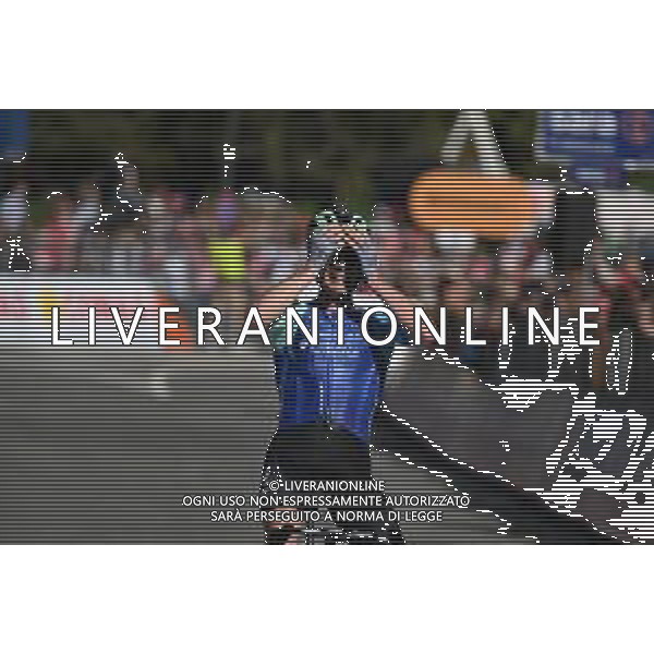 30-05-2025 Giro D\'italia; Tappa 19 Biella - Champoluc; 2025, Decathlon - Ag2r La Mondiale; Prodhomme, Nicolas; Champoluc; ©SIROTTI - AGENZIA ALDO LIVERANI SAS