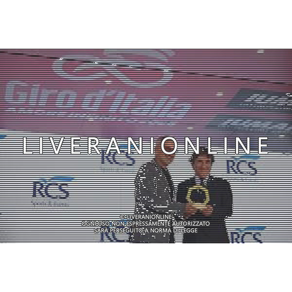 30-05-2025 Giro D\'italia; Tappa 19 Biella - Champoluc; Cairo, Urbano; Aref Hamad, Al Awani; Champoluc; ©SIROTTI - AGENZIA ALDO LIVERANI SAS