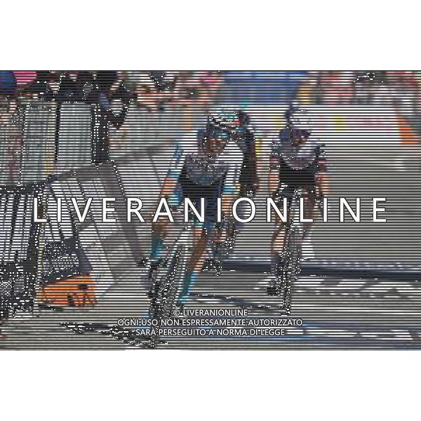 30-05-2025 Giro D\'italia; Tappa 19 Biella - Champoluc; 2025, Bahrain - Victorious; Caruso, Damiano; Champoluc; ©SIROTTI - AGENZIA ALDO LIVERANI SAS