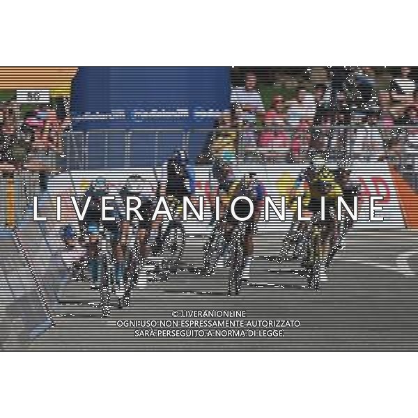 30-05-2025 Giro D\'italia; Tappa 19 Biella - Champoluc; 2025, Bahrain - Victorious; 2025, Red Bull - Bora Hansgrohe; Caruso, Damiano; Pellizzari, Giulio; Champoluc; ©SIROTTI - AGENZIA ALDO LIVERANI SAS
