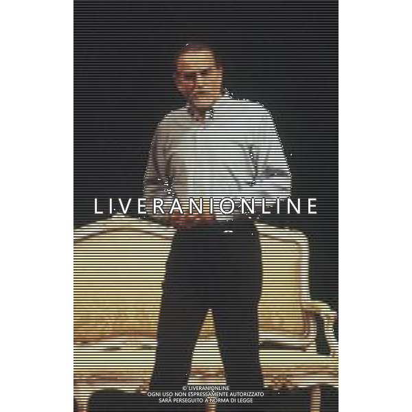 DIAP-RETROSPETTIVA VITTORIO GASSMAN ATTORE NELLA FOTO VITTORIO GASSMAN IN TEATRO AG THEMA-AG ALDO LIVERANI SAS