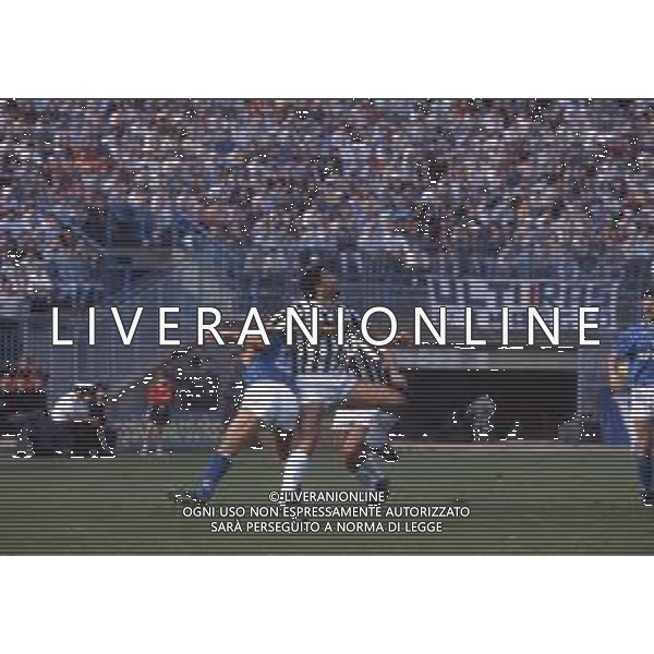 DIAP-RETROSPETTIVA ZANNONI DAVIDE CALCIATORE NELLA FOTO DAVIDE ZANNONI AG ALDO LIVERANI SAS
