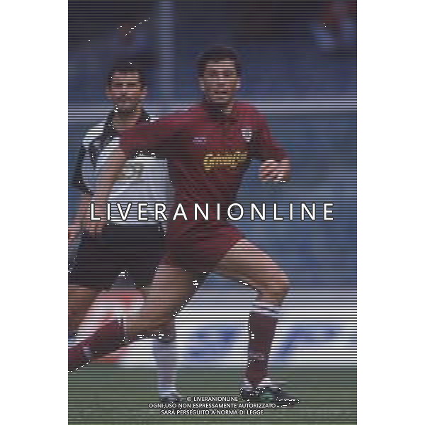 DIAP-RETROSPETTIVA ZANNONI DAVIDE CALCIATORE NELLA FOTO DAVIDE ZANNONI CON LA MAGLIA DELLA REGGIANA CALCIO AG ALDO LIVERANI SAS
