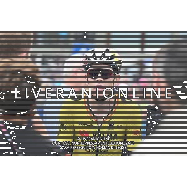 31-05-2025 Giro D\'italia; Tappa 20 Verres - Sestriere; 2025, Visma - Lease A Bike; Van Aert, Wout; Sestriere; ©SIROTTI - AGENZIA ALDO LIVERANI SAS