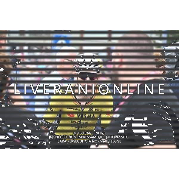 31-05-2025 Giro D\'italia; Tappa 20 Verres - Sestriere; 2025, Visma - Lease A Bike; Van Aert, Wout; Sestriere; ©SIROTTI - AGENZIA ALDO LIVERANI SAS
