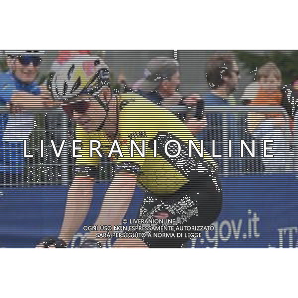 31-05-2025 Giro D\'italia; Tappa 20 Verres - Sestriere; 2025, Visma - Lease A Bike; Van Aert, Wout; Sestriere; ©SIROTTI - AGENZIA ALDO LIVERANI SAS