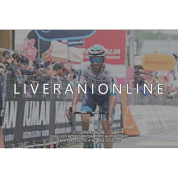 31-05-2025 Giro D\'italia; Tappa 20 Verres - Sestriere; 2025, Bahrain - Victorious; Caruso, Damiano; Sestriere; ©SIROTTI - AGENZIA ALDO LIVERANI SAS