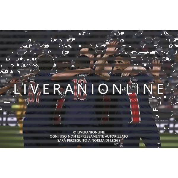 TVRG Paris Saint-Germain vs Inter nella foto giocatori Paris Saint-Germain esultanza dopo il gol dell\'1 a 0 Monaco di Baviera (GER) 31-05-2025 Munich Football Arena - Allianz Arena UEFA Champions League - finale foto Roberto Garavaglia/Agenzia Aldo Liverani sas
