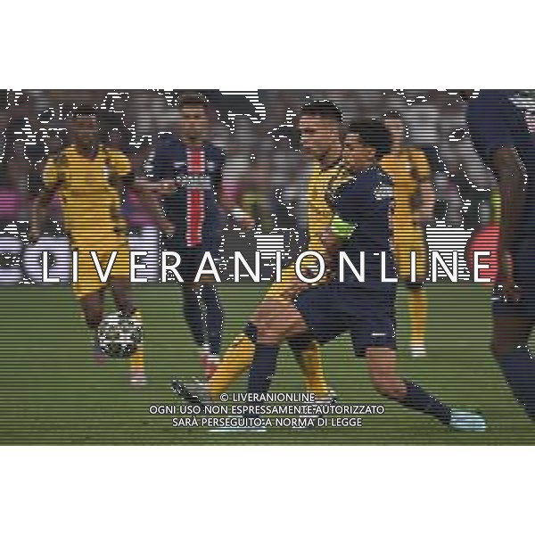 TVRG Paris Saint-Germain vs Inter nella foto Lautaro Martinez (Inter) e Marcos Corra Marquinhos (Paris Saint-Germain) Monaco di Baviera (GER) 31-05-2025 Munich Football Arena - Allianz Arena UEFA Champions League - finale foto Roberto Garavaglia/Agenzia Aldo Liverani sas