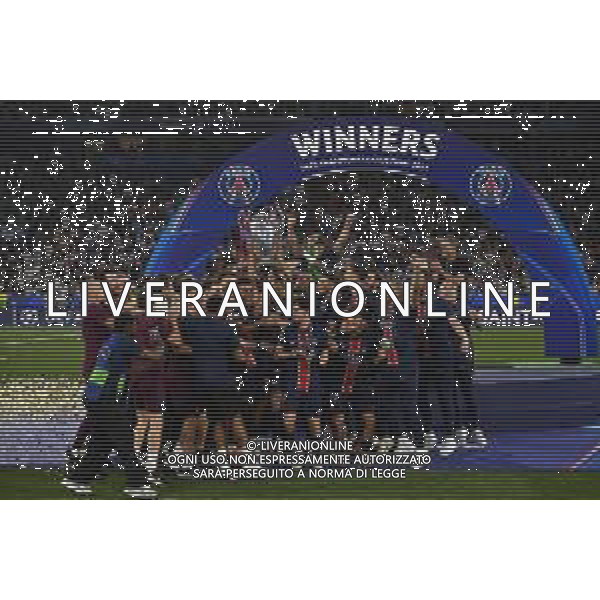 TVRG Paris Saint-Germain vs Inter nella foto premiazione Paris Saint-Germain Monaco di Baviera (GER) 31-05-2025 Munich Football Arena - Allianz Arena UEFA Champions League - finale foto Roberto Garavaglia/Agenzia Aldo Liverani sas