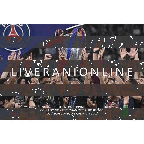 TVRG Paris Saint-Germain vs Inter nella foto Luis Enrique Martinez Garcia allenatore Paris Saint-Germain Monaco di Baviera (GER) 31-05-2025 Munich Football Arena - Allianz Arena UEFA Champions League - finale foto Roberto Garavaglia/Agenzia Aldo Liverani sas