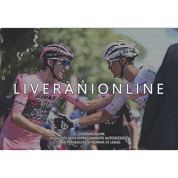 01-06-2025 Giro D\'italia; Tappa 21 Roma - Roma; 2025, Uae Team Emirates - Xrg; 2025, Visma - Lease A Bike; Del Toro Romero, Isaac; Yates, Simon; Roma; ©SIROTTI - AGENZIA ALDO LIVERANI SAS