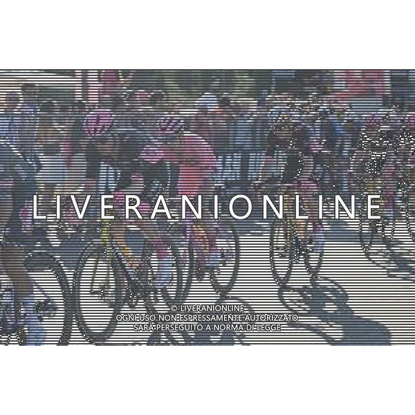 01-06-2025 Giro D\'italia; Tappa 21 Roma - Roma; 2025, Visma - Lease A Bike; Van Aert, Wout; Yates, Simon; Van Baarle, Dylan; Roma; ©SIROTTI - AGENZIA ALDO LIVERANI SAS