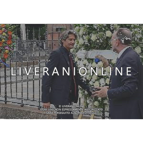 TVRG Funerale Pellegrini nella foto Alessandro Bianchi Milano 04-06-2025 Funerale di Ernesto Pellegrini presso la Basilica di Sant\'Ambrogio foto Roberto Garavaglia/Agenzia Aldo Liverani sas