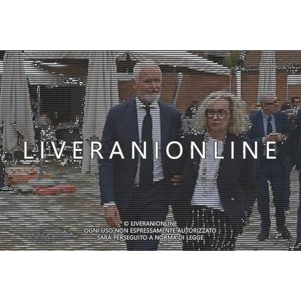 TVRG Funerale Pellegrini nella foto Aldo Serena Milano 04-06-2025 Funerale di Ernesto Pellegrini presso la Basilica di Sant\'Ambrogio foto Roberto Garavaglia/Agenzia Aldo Liverani sas