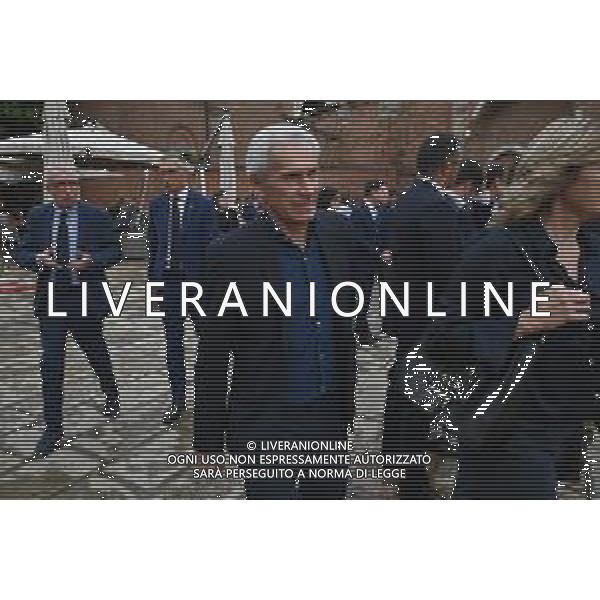 TVRG Funerale Pellegrini nella foto Giuseppe Baresi Milano 04-06-2025 Funerale di Ernesto Pellegrini presso la Basilica di Sant\'Ambrogio foto Roberto Garavaglia/Agenzia Aldo Liverani sas