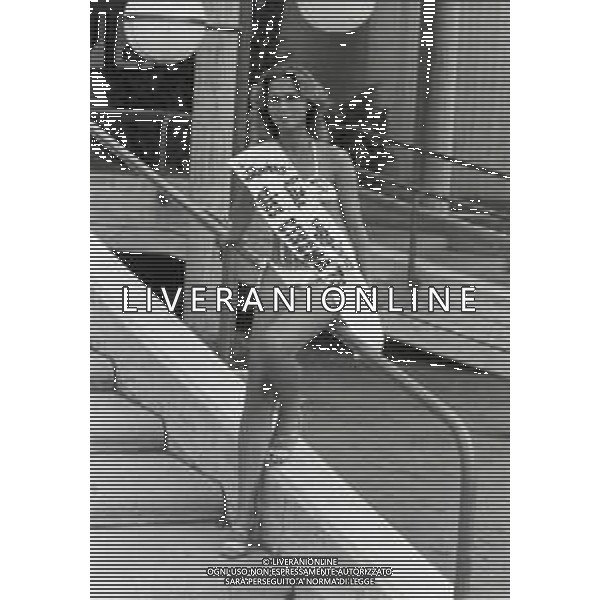 NEG-RETROSPETTIVA RAMONA DELL\'ABATE CONDUTTRICE TELEVISIVA ITALIANA NELLA FOTO RAMONA DELL\'ABATE NELL\'ANNO 1978 MISS CINEMA AG ALDO LIVERANI SAS