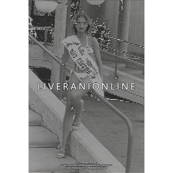 NEG-RETROSPETTIVA RAMONA DELL\'ABATE CONDUTTRICE TELEVISIVA ITALIANA NELLA FOTO RAMONA DELL\'ABATE NELL\'ANNO 1978 MISS CINEMA AG ALDO LIVERANI SAS