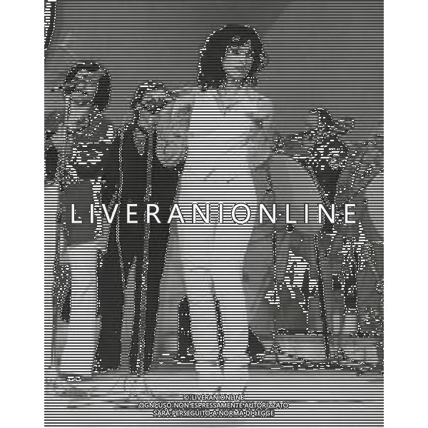 DIAP-RETROSPETTIVA DORA MORONI CANTANTE E PRESENTATRICE TELEVISIVA NELLA FOTO DORA MORONI AL FESTIVAL DI SANREMO NELL\'ANNO 1978 AG ALDO LIVERANI SAS