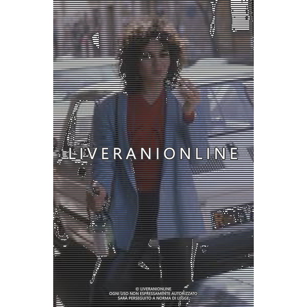 DIAP-RETROSPETTIVA DORA MORONI CANTANTE E PRESENTATRICE TELEVISIVA NELLA FOTO DORA MORONI A ROMA NELL\'ANNO 1979 FOTO EDGARDO DELLA SORCIOSA-AG ALDO LIVERANI SAS