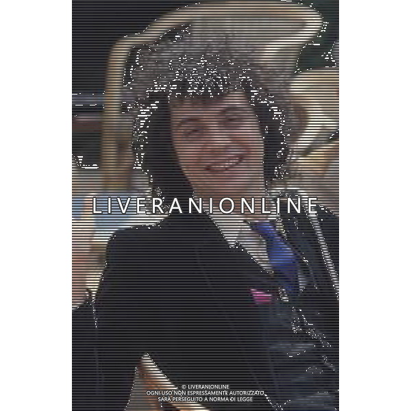 DIAP-RETROSPETTIVA PATRICK HERNANDEZ CANTANTE NELLA FOTO PATRCK HERNANDEZ NELL\'ANNO 1979 AG ALDO LIVERANI SAS