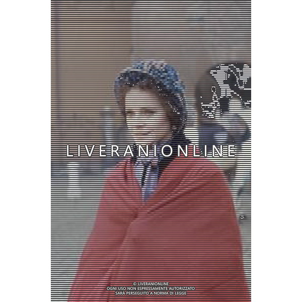 DIAP-RETROSPETTIVA LAURA ANTONELLI ATTRICE NELLA FOTO LAURA ANTONELLI SULBSET DEL FILM “PASSIONE D\'AMORE“ NELL\'ANNO 1981 AG GIOVANNI LIVERANI-AG ALDO LIVERANI SAS